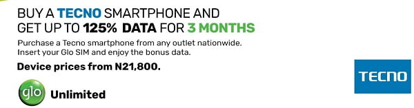 Tecno Glo data free offer