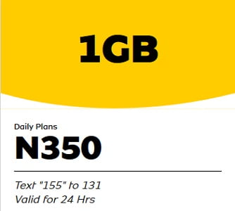 MTN Data 1GB & 2GB