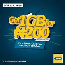 MTN 1GB for N200 & 4GB