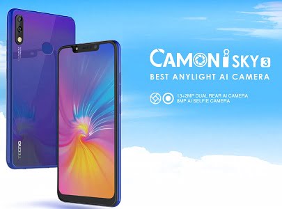 Tecno Camon i SKY 3