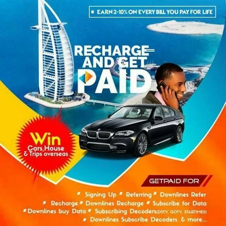 make money online with Recharge and Get Paid