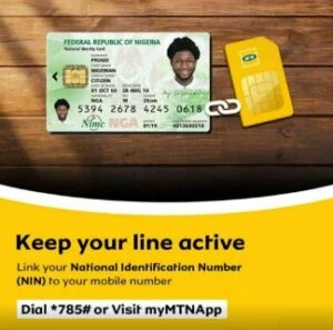 How to Link Your NIN to MTN