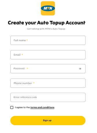 Airtime Auto Top-up