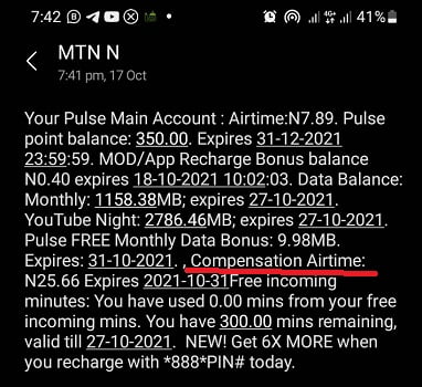 MTN Refund all Customers with Airtime & Data