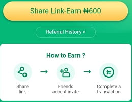 Opay Referral bonus