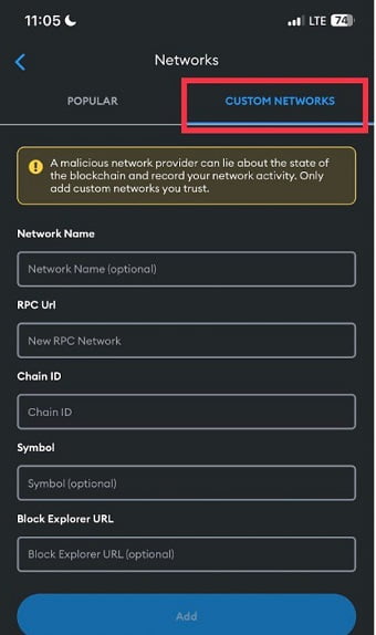 See How to Add Core Mainnet to MetaMask Wallet