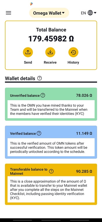 How to Stake Omega Token