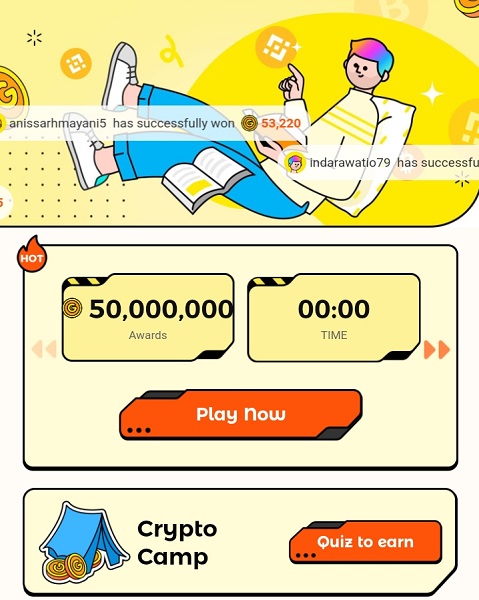 Quiz to Earn on Wild Cash